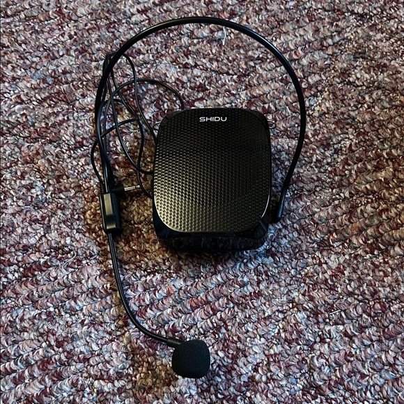 Shidu Black Portable Voice Amplifier with Headset - Picture 4 of 4